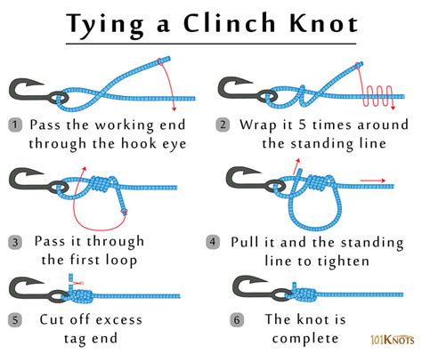 Oct 4, 2018 · The Clinch Knot is a classic terminal connection knot and generally one of the first knots that every fisherman learns. It’s a snug terminal knot that can be used for inshore fishing and... 
